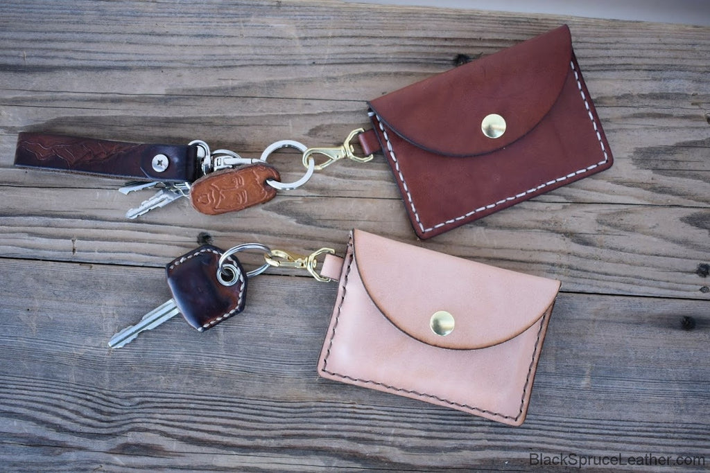 How to Make a Leather Snap Wallet