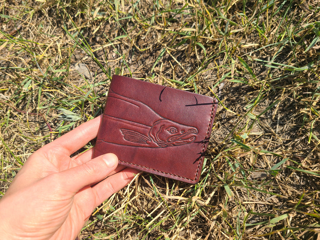 Bifold Wallet - Brown Salmon (rts)