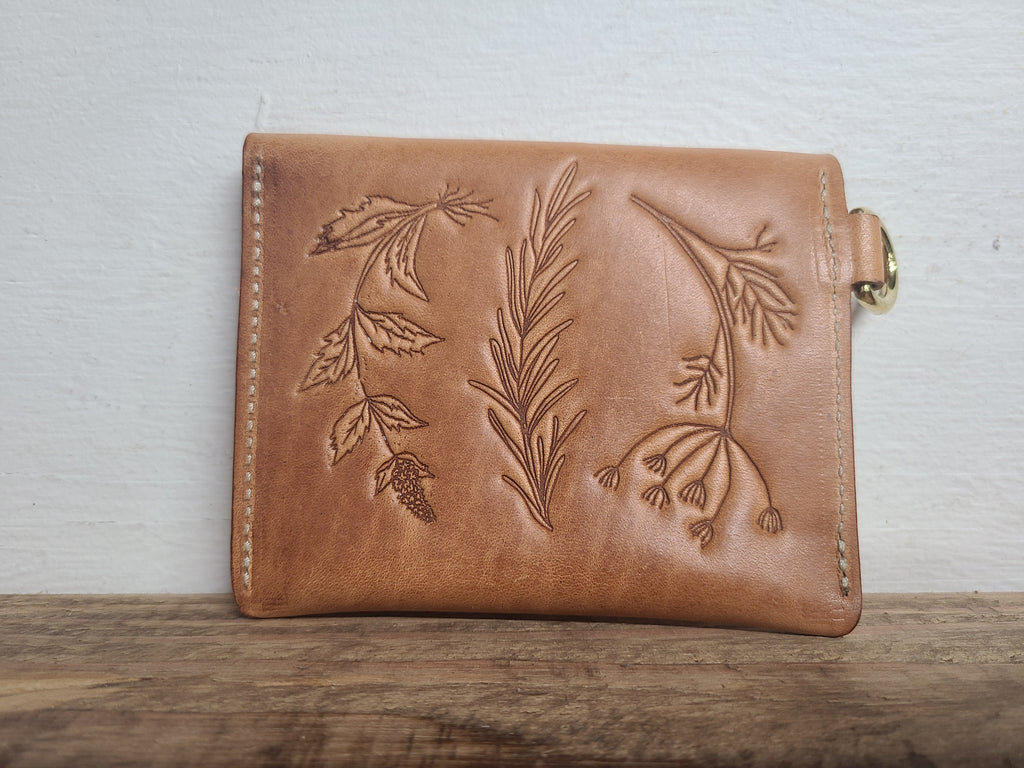 Change Purse Wallet - Natural Herbs 2 (rts)