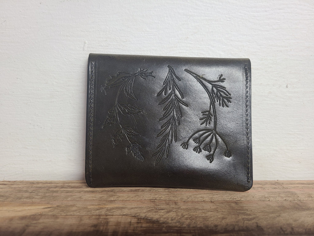 Change Purse Wallet - Olive Herbs (rts)