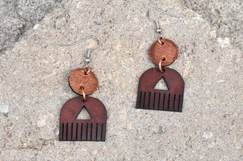 Jelly Fish Fringe Earrings