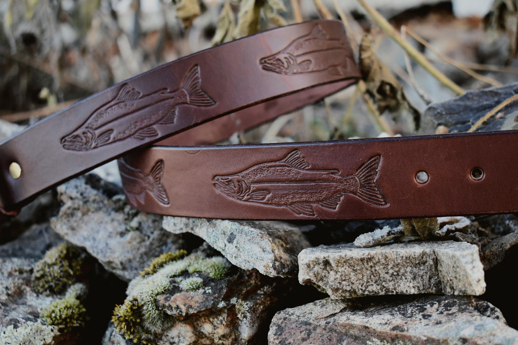 Salmon Belt in Brown