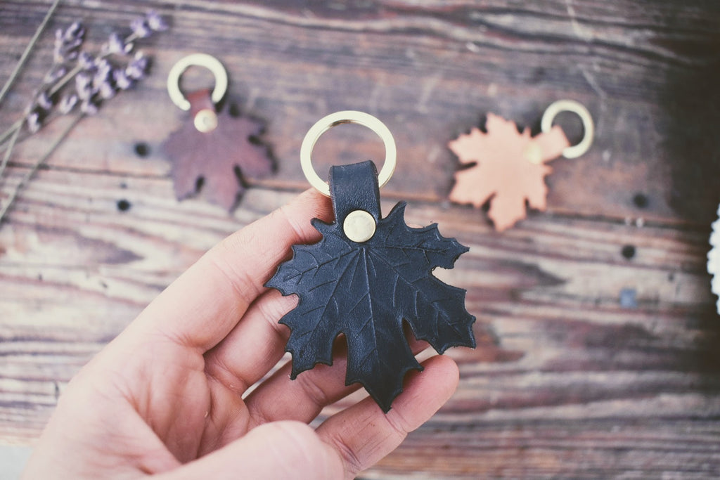 Maple Leaf Keychain