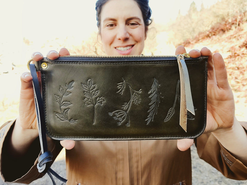 Herb Clutch Wallet