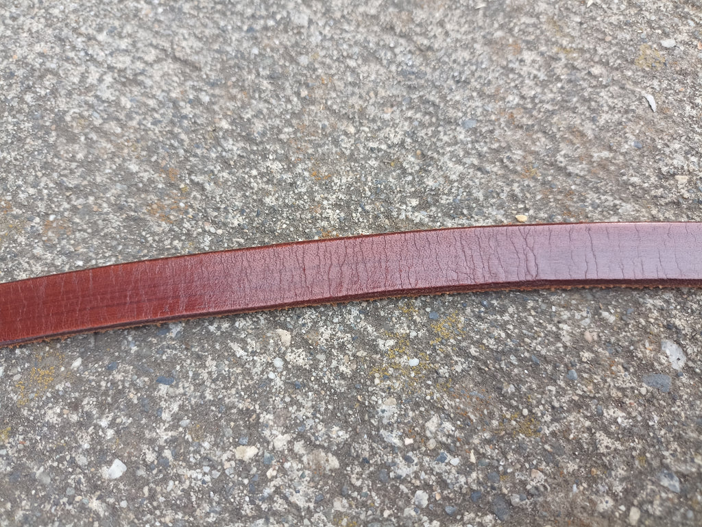 Sample Sale/ Skinny Belt Small-Medium Waist/ Brown