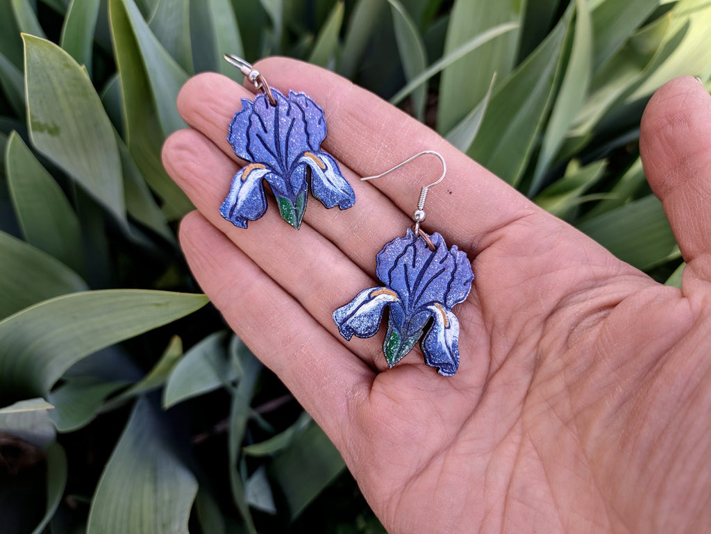 Iris Earrings